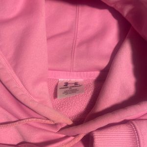 Under Armour Pink Hooded Sweatshirt